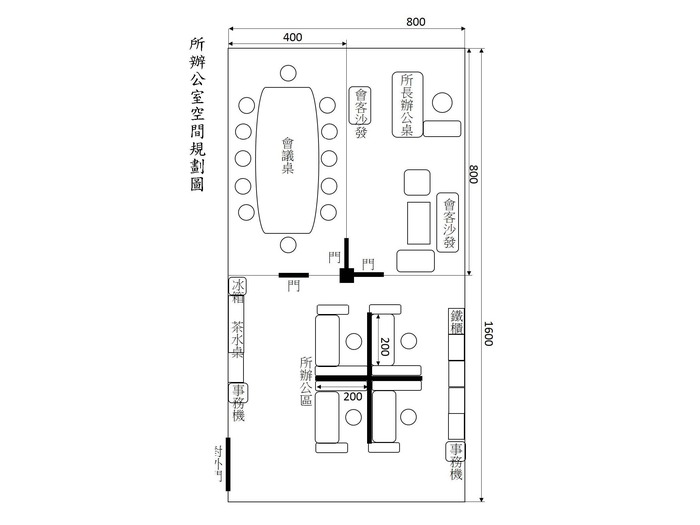 本所辦公室施工完成，已搬遷啟用圖片