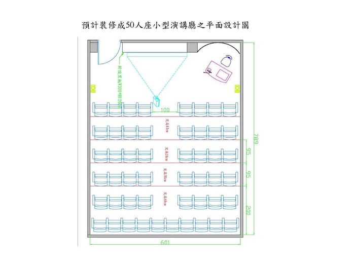 本所小型演講廳落成，十二月二十一日下午四時正式揭牌啟用圖片